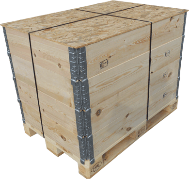 Cassa in legno standard dimensioni 80x60, componibile attraverso i parietali in legno